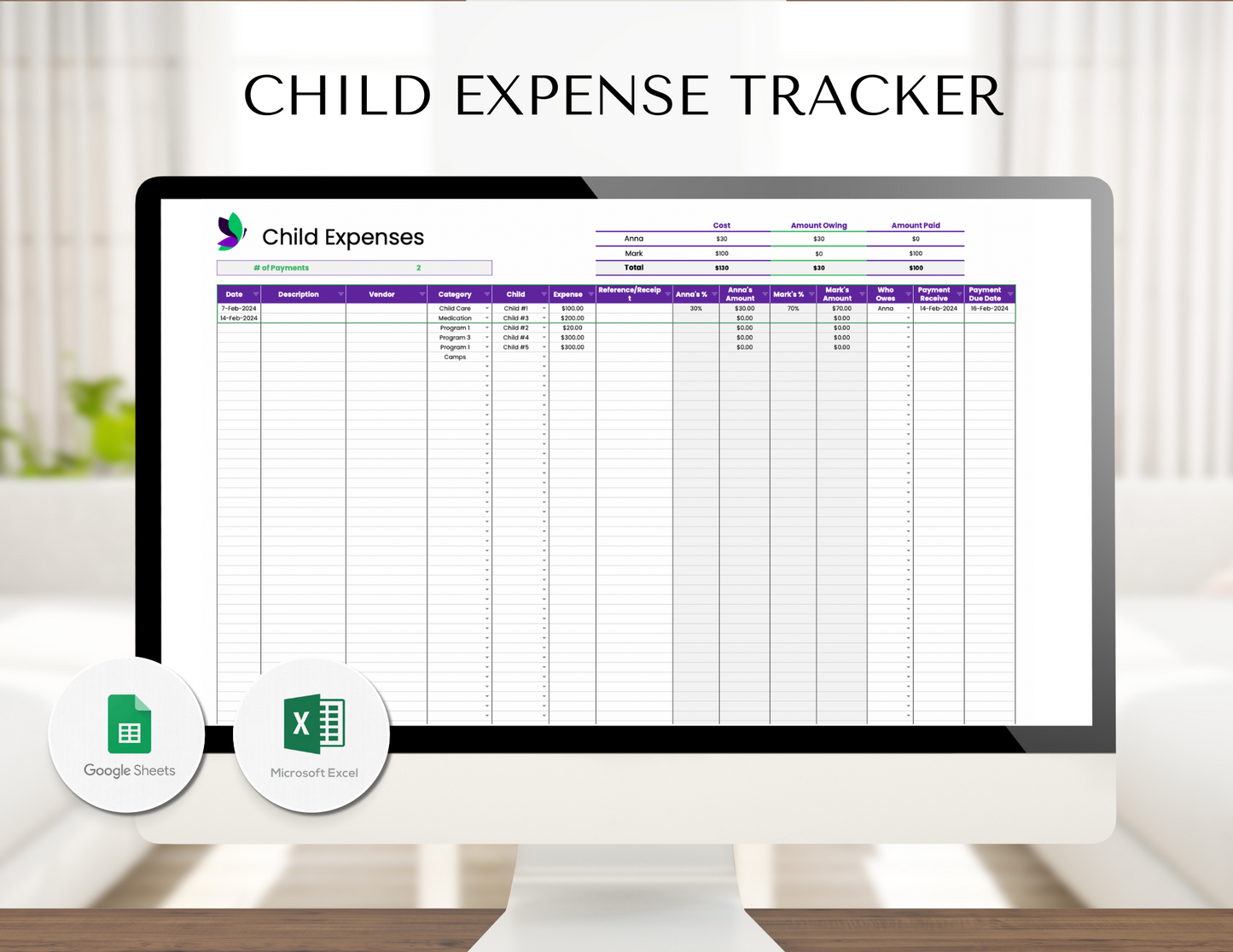 CO-PARENTING TRACKER